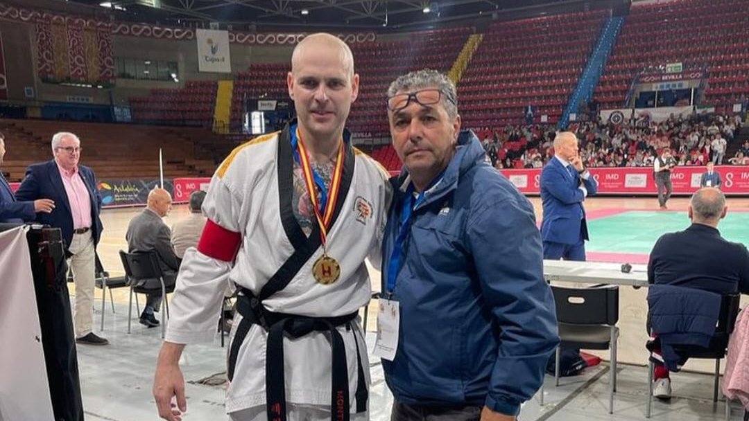 Monteagudo campeão espanhol de Hapkido