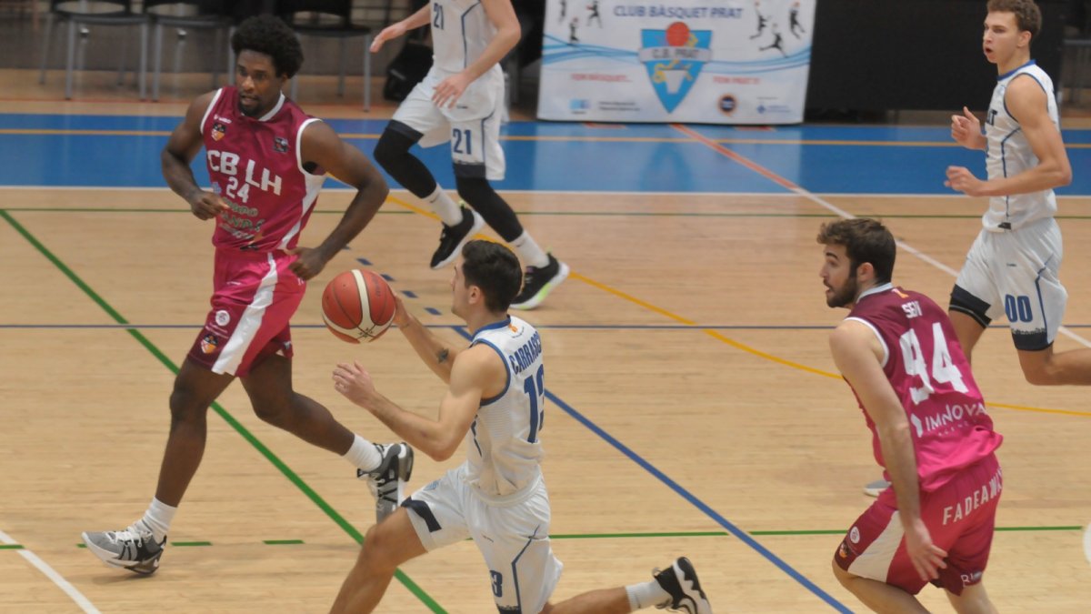 Vitória do CB Prat em Alginet por 62-76 que os reforça na liderança da LEB Plata