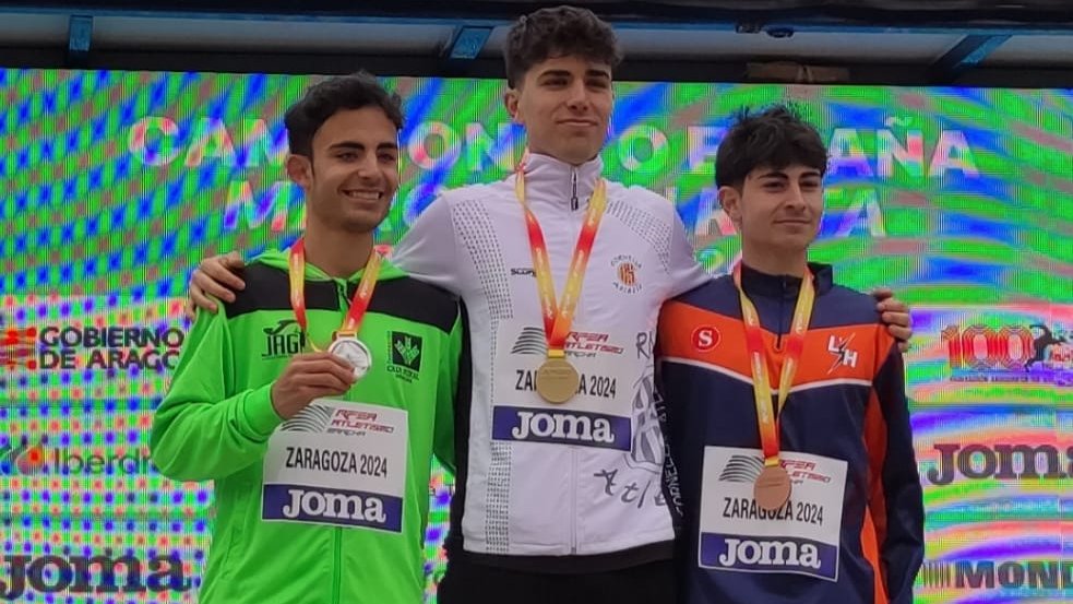 Oscar Martínez terceiro no Campeonato Espanhol de Caminhada em Rota sub 23