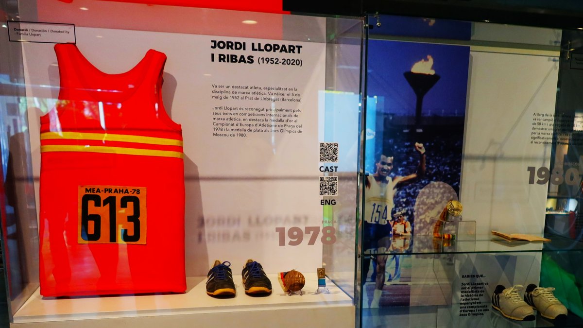 O legado de Jordi Llopart agora pode ser visto no Museu Olímpico e Esportivo Joan Antoni Samaranch